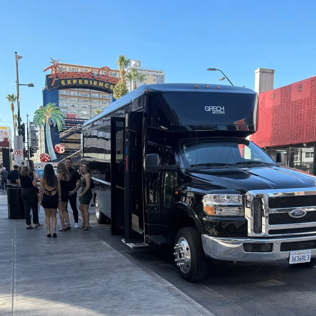 Rent a Bus to the Fremont Street Experience