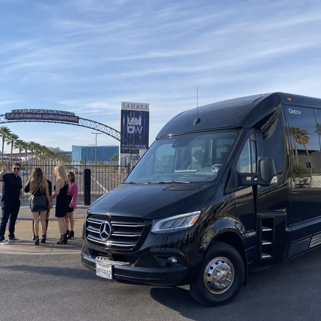 Rent a Bus to the Las Vegas Festival Grounds