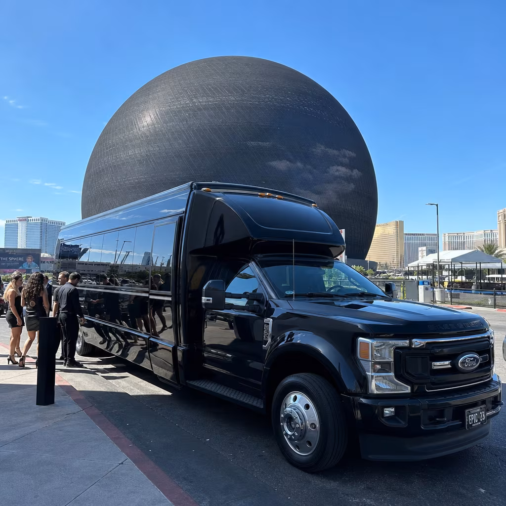 Rent a Bus to Sphere Las Vegas