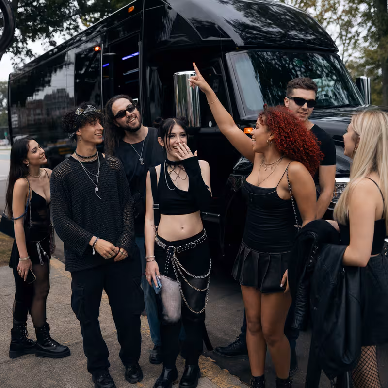 Las Vegas Concert Transportation fleet vehicle