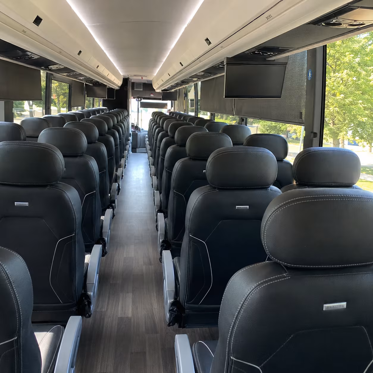 Las Vegas Airport Shuttle & Transportation party bus exterior