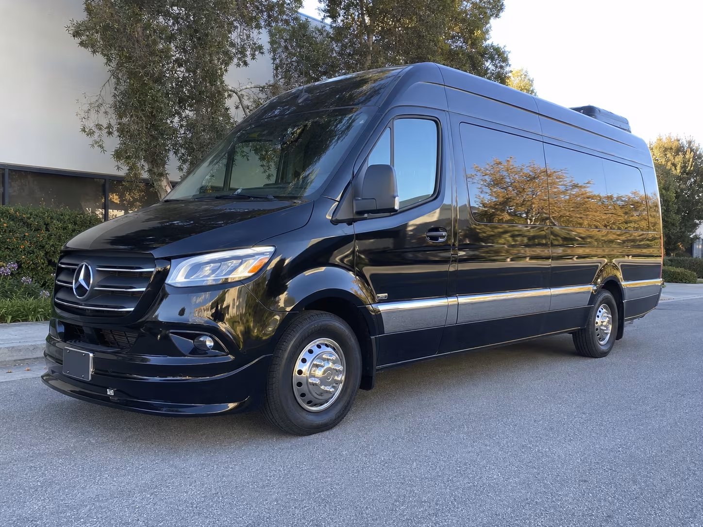 Las Vegas Airport Shuttle & Transportation party bus interior