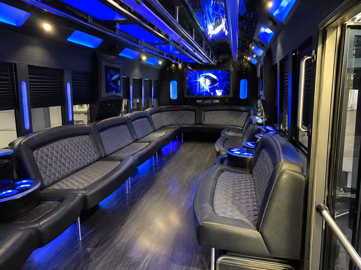 Las Vegas Bachelor & Bachelorette Transportation onboard seating