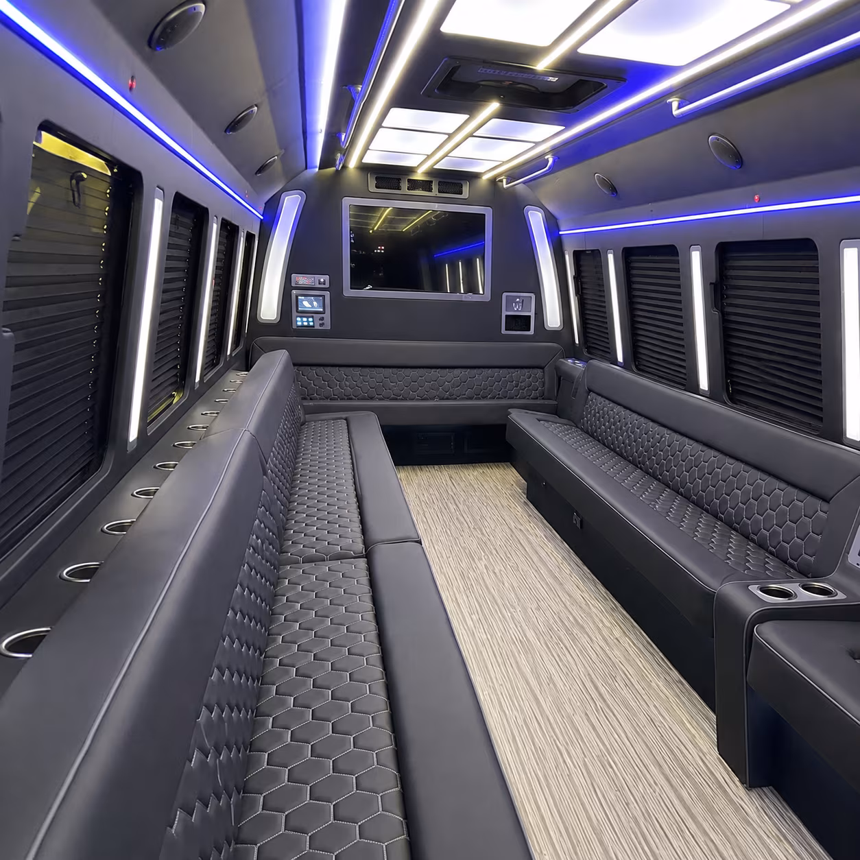 Las Vegas Concert & Music Festival Transportation party bus exterior