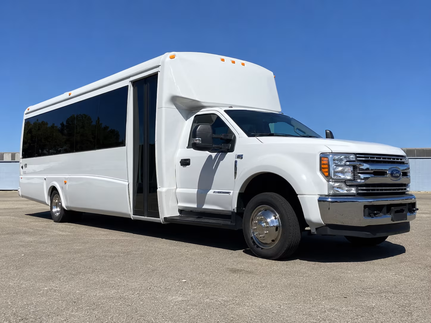 Las Vegas Corporate Transportation party bus exterior