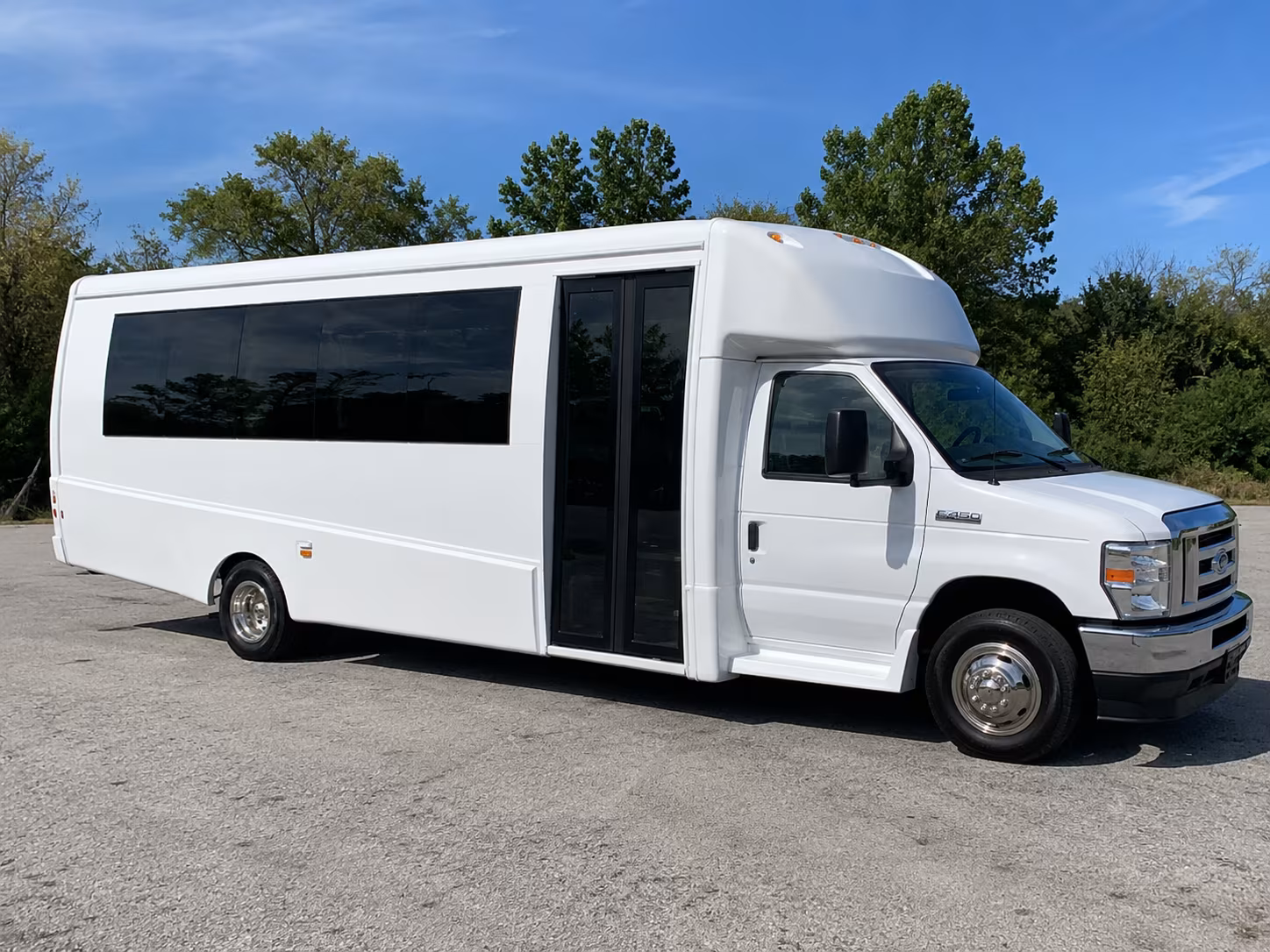 Las Vegas Private Event Transportation party bus exterior