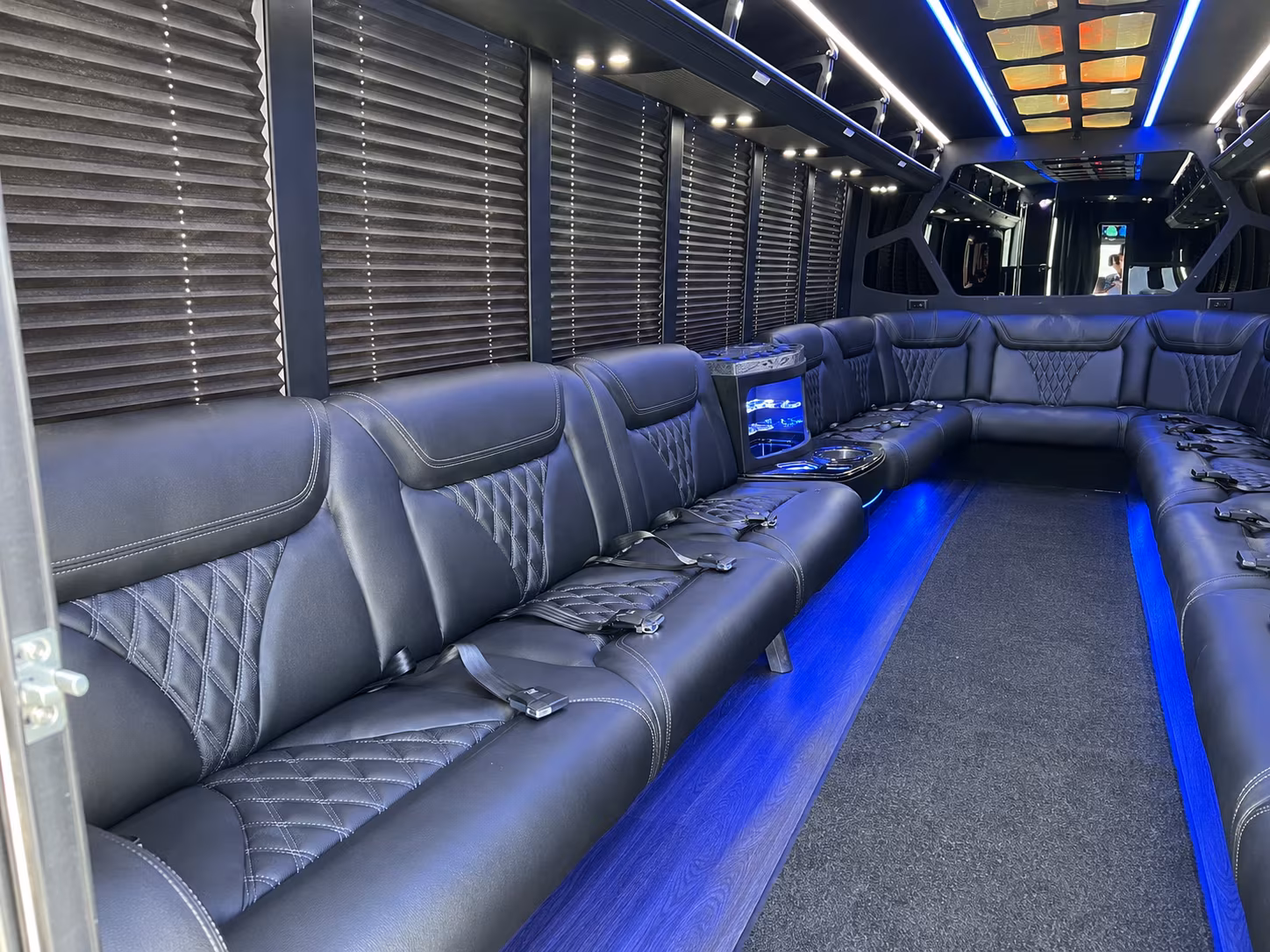 Las Vegas Private Event Transportation party bus exterior