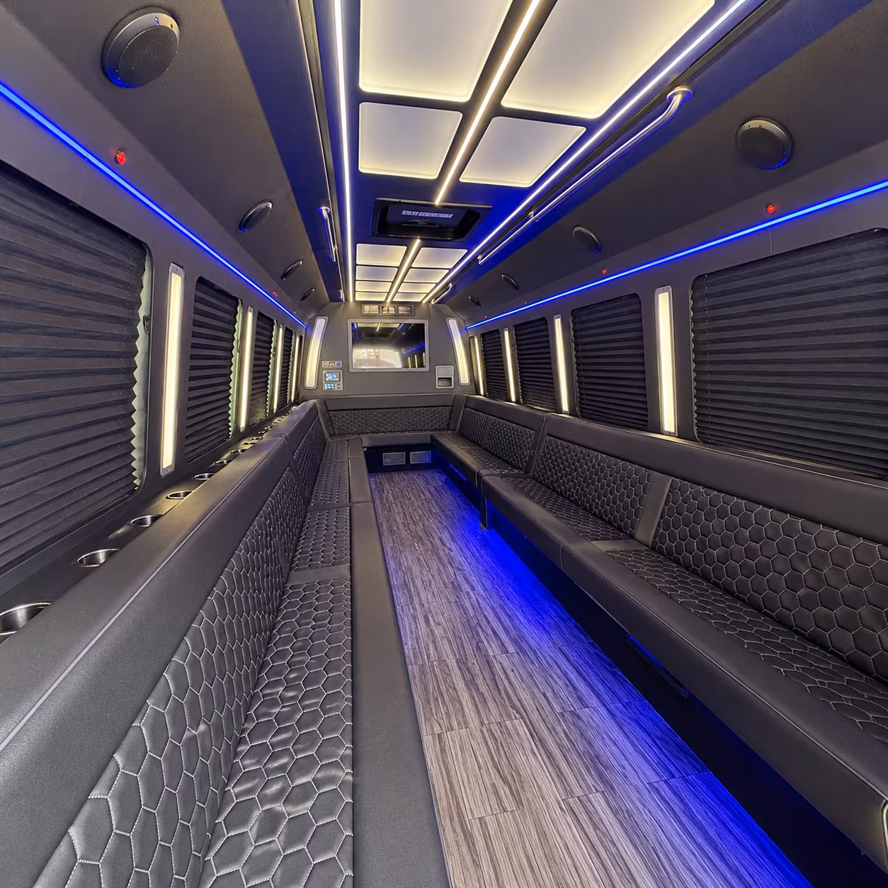 Las Vegas Private Event Transportation onboard seating