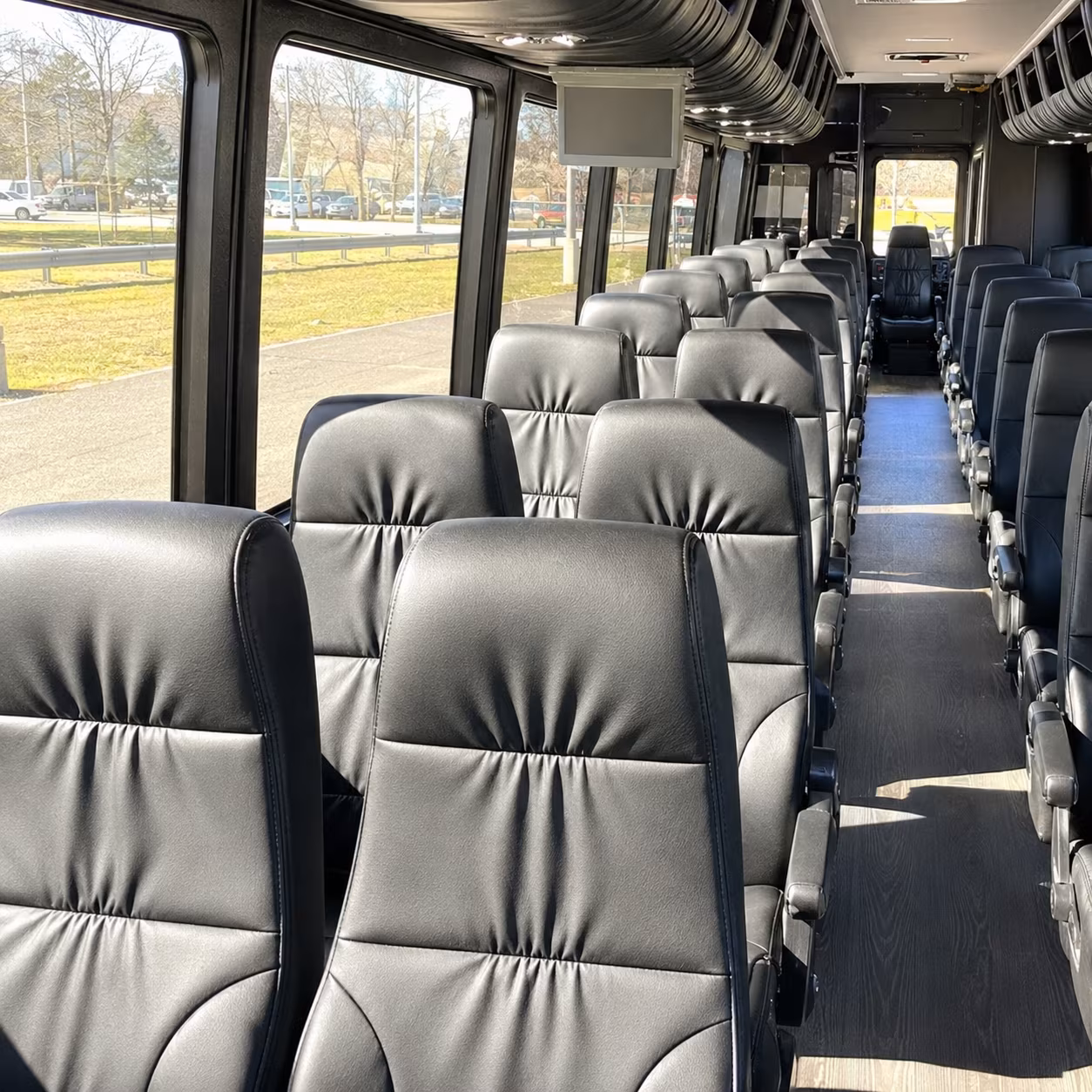 Las Vegas School Event Transportation party bus exterior