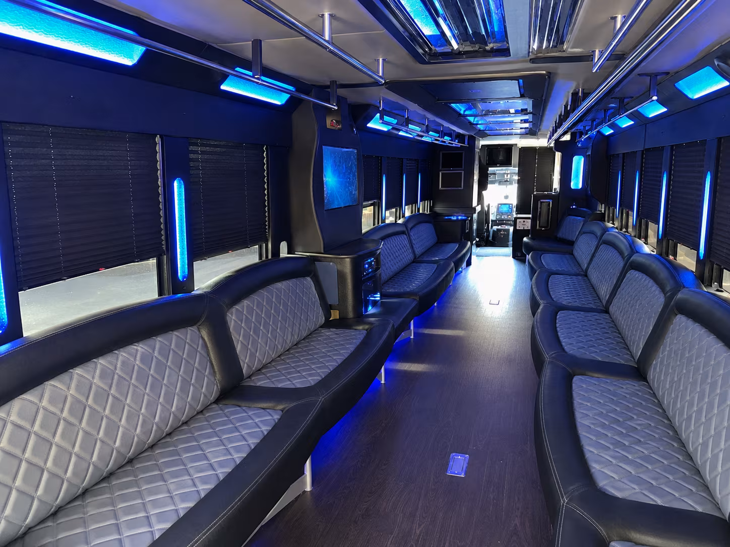 Las Vegas Winery Tour & Pub Crawl Transportation party bus exterior