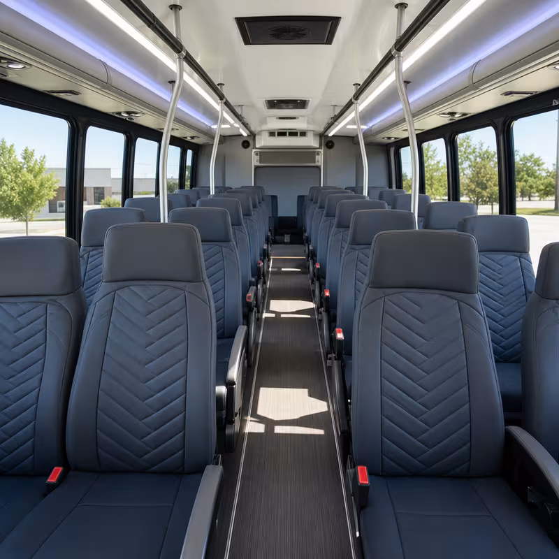 minibus interior