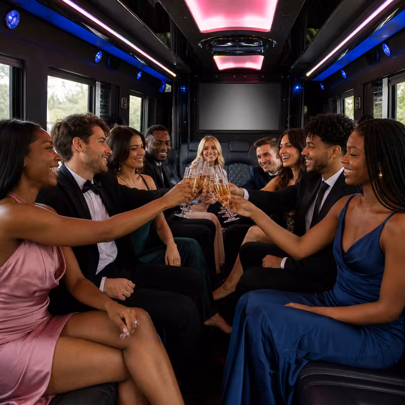 Las Vegas Prom & Homecoming Transportation fleet vehicle