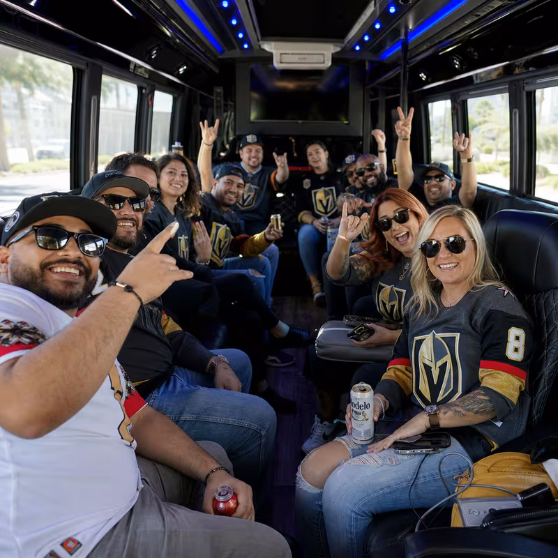 Las Vegas Sporting Event Transportation fleet vehicle
